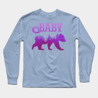 Baby Bear (Pink) Long Sleeve T-Shirt